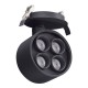 Foco empotrar LED Redondo Ø100mm WAS 24W UGR10